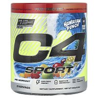 Cellucor, C4 Sport, Pre-Workout, Hawaiian Punch® Fruit Juicy Red®, 8.9 oz (252 g)