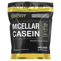 California Gold Nutrition, Sport, Micellar Casein, Unflavored, Slow Absorption, 16 oz (454 g)