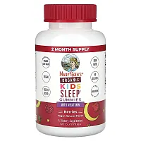 MaryRuth&#x27;s, Organic Kids Sleep Gummies with Melatonin, Berries, 1 mg, 60 Gummies