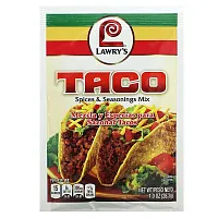 Lawry&#x27;s, Taco, Spices &amp; Seasonings Mix, 1 oz (28.3 g)