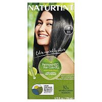 Naturtint, Permanent Hair Color, 1N Ebony Black, 5.6 fl oz (165 ml)