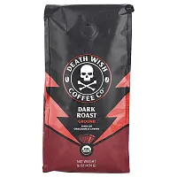 Death Wish Coffee, Ground, Dark Roast, 16 oz (454 g)