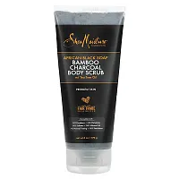 SheaMoisture, African Black Soap, Bamboo Charcoal Body Scrub, 6 oz (170 g)