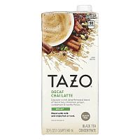 Tazo Teas, Decaf Chai Latte, Black Tea Concentrate, 32 fl oz (946 ml)