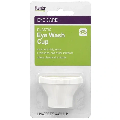 Flents, Eye Care, Plastic Eye Wash Cup, 1 Count