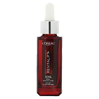 L&#x27;Oréal, Revitalift Derm Intensives, 10% Pure Glycolic Acid Serum, Fragrance Free, 1 fl oz (30 ml)