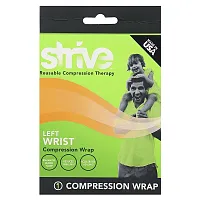 Strive, Left Wrist Compression Wrap, One Size Fits Most, 1 Count