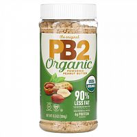 PB2 Foods, The Original PB2, органическое арахисовое масло в виде порошка, 184 г (6,5 унции)