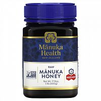 Manuka Health, Мед манука, MGO 400+, 500 г (1,1 фунта)