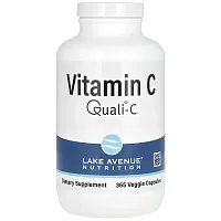 Lake Avenue Nutrition, Vitamin C, Quali-C, 1,000 mg, 365 Veggie Capsules