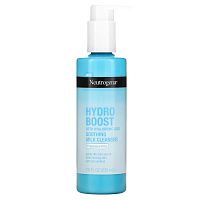 Neutrogena, Hydroboost с гиалуроновой кислотой, успокаивающее очищающее молочко, без отдушек, 230 мл (7,8 жидк. Унции)