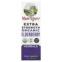 MaryRuth&#x27;s, Organic Elderberry, Extra Strength, 2 fl oz (60 ml)