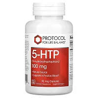 Protocol for Life Balance, 5-HTP, 100 mg, 90 Veg Capsules