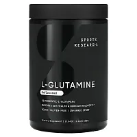 Sports Research, L-Glutamine, Unflavored, 1.1 lbs (500 g)