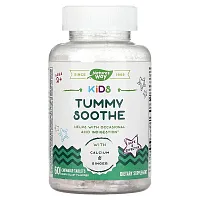 Nature&#x27;s Way, Kids, Tummy Soothe, Ages 2+, Berry Blast, 60 Chewable Tablets