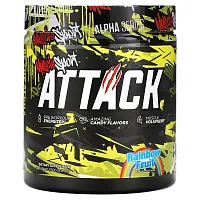 MuscleSport, Attack, Pre-Workout Energizer, Rainbow Fruit, 8.8 oz (250 g)