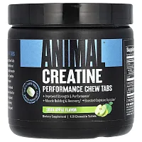 Animal, Creatine, Performance Chew Tabs, Sour Apple, 120 Chewable Tablets