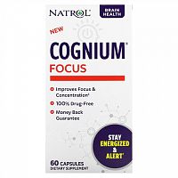 Natrol, Cognium Focus, 60 Capsules