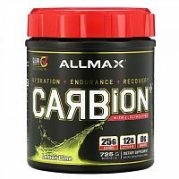 ALLMAX, CARBion + с электролитами, лимон и лайм, 725 г (30,7 унции)