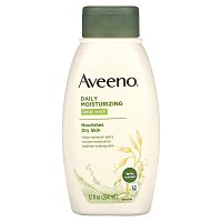 Aveeno, Увлажняющий Гель для Душа с Активными Натуральными Компонентами, 12 жидких унций (354 мл)