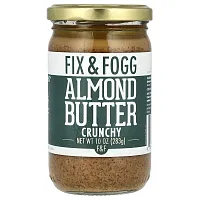 Fix &amp; Fogg, Almond Butter, Crunchy, 10 oz (283 g)