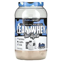 MuscleSport, Lean Whey, Iso-Hydro, Cookies &amp; Cream, 2 lbs (910 g)