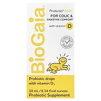 BioGaia, Protectis Baby, Probiotic Drops with Vitamin D3, 0.34 fl oz (10 ml)