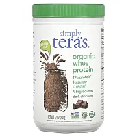 Simply Tera&#x27;s, Organic Whey Protein, Dark Chocolate, 12 oz (340 g)