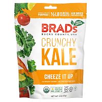 Brad's Plant Based, Crunchy Kale, Cheeze It Up, 57 г (2 унции)