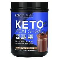 Keto Science, Keto Meal Shake, Chocolate Cream, 20.49 oz (581 g)