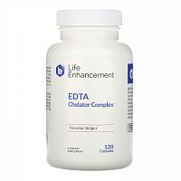 Life Enhancement, EDTA Chelator Complex, 120 вегетарианских капсул