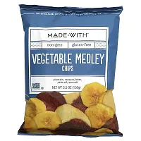 Made With, Vegetable Medley Chips, 5.5 oz (156 g)