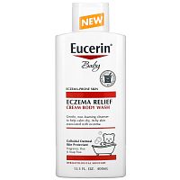 Eucerin, средство от экземы, для детей, крем-гель для душа, 400 мл (13,5 жидк. унции)