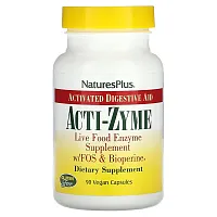 NaturesPlus, Acti-Zyme, Activated Digested Aid, 90 Vegan Capsules