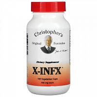 Christopher's Original Formulas, X-INFX, 440 мг, 100 вегетарианских капсул (880 мг на капсулу)