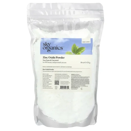 Sky Organics, Zinc Oxide Powder, 16 oz (454 g)