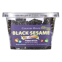 Country House, Black Sesame, Chia &amp; Flaxseed, 6.5 oz (184 g)