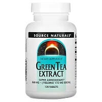 Source Naturals, Green Tea Extract, 500 mg, 120 Tablets