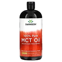 Swanson, 100% Pure MCT Oil, 14 g, 32 fl oz (946 ml)