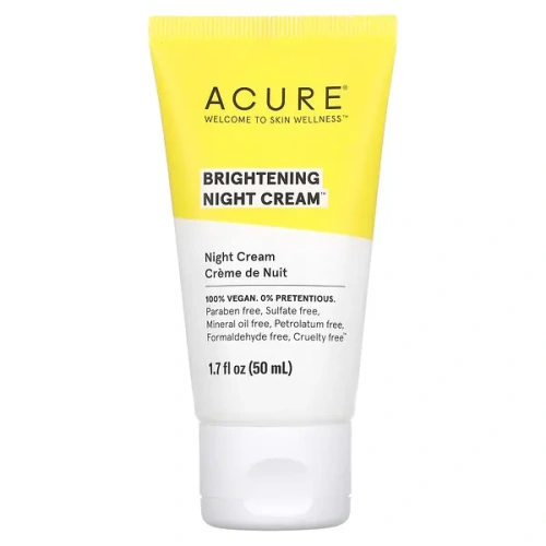 ACURE, Brightening Night Cream, 1.7 fl oz (50 ml)