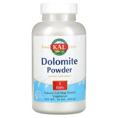 KAL, Dolomite Powder, 16 oz (454 g)