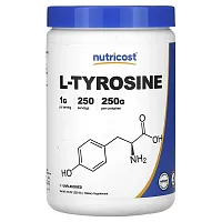 Nutricost, L-Tyrosine, Unflavored, 8.8 oz (250 g)