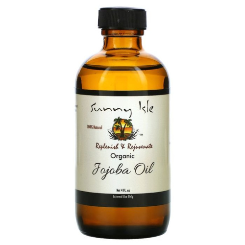 Sunny Isle, Organic Jojoba Oil, 4 fl oz