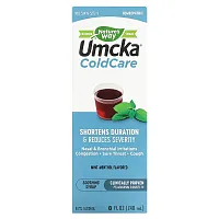 Nature&#x27;s Way, Umcka, ColdCare, Soothing Syrup, Mint Menthol  , 8 oz (240 ml)