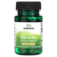 Swanson, DIM Complex, 100 мг, 30 капсул