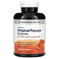 American Health, Original Chewable Papaya Enzyme, 600 Tablets