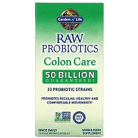 Garden of Life, RAW Probiotics, Colon Care, 30 Vegetarian Capsules