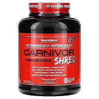 MuscleMeds, Carnivor Shred, Hydrolyzed Protein, Chocolate, 4.35 lbs (1,977 g)