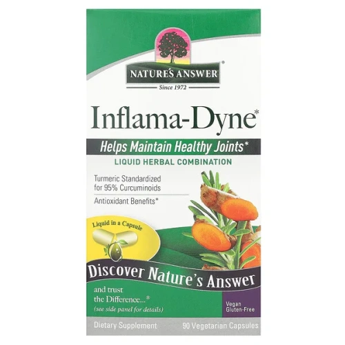 Nature&#x27;s Answer, Inflama-Dyne, 90 Vegetarian Capsules