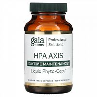 Gaia Herbs Professional Solutions, Средство для борьбы со стрессом из серии HPA Axis, для равновесия каждый день, 120 капсул, заполненных жидкостью